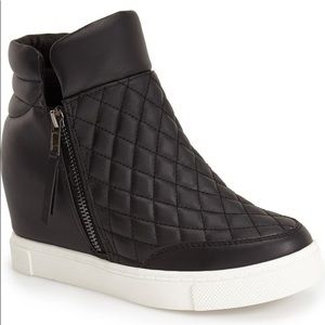 Steve Madden Quilted Wedge Sneaker